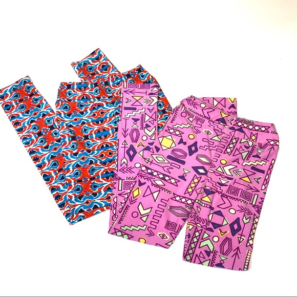 LuLaRoe Other - LuLaRoe Girls L/XL Leggings Bundle 118